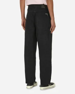 Stingwater Pants^Vegan Suede Double Knee Canvas Pants Black