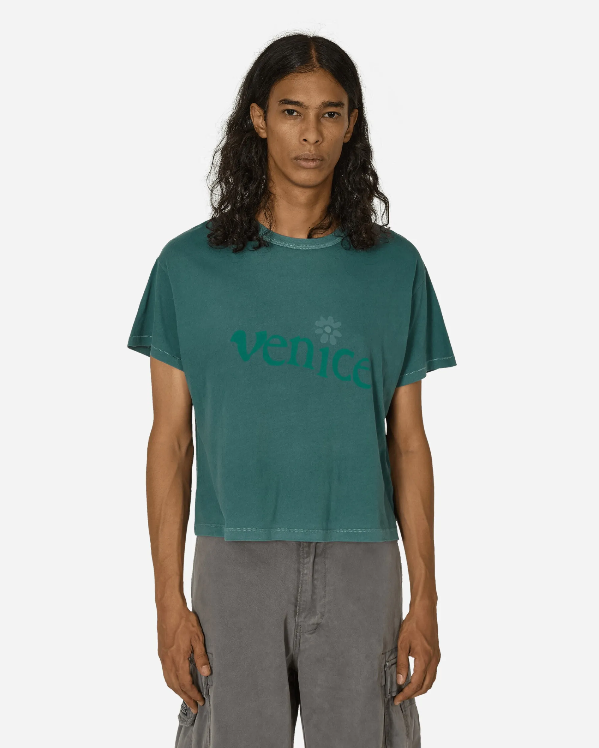 ERL T-Shirts^Venice T-Shirt Jade Green