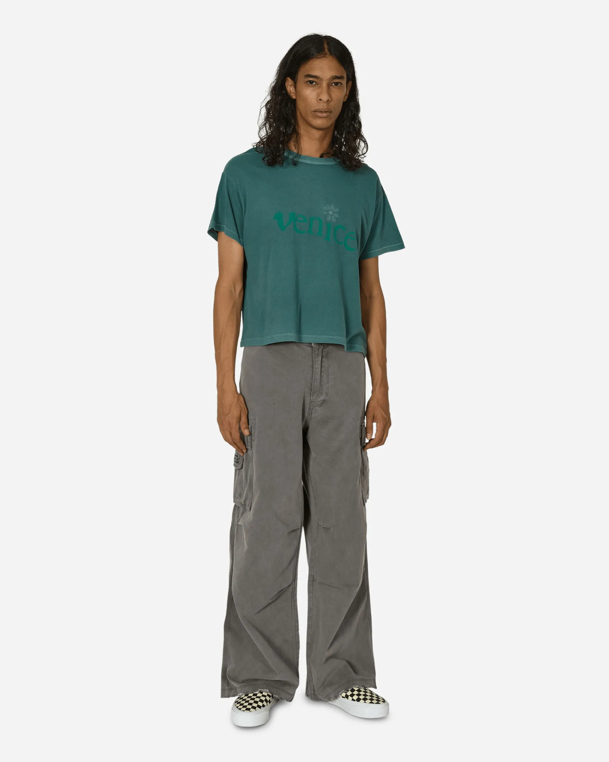 ERL T-Shirts^Venice T-Shirt Jade Green