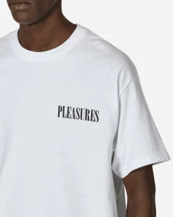Pleasures T-Shirts^Vertical T-Shirt White