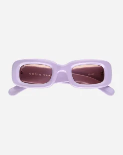 AKILA Eyewear|Eyewear^Verve Inflated Sunglasses Lavender / Brown