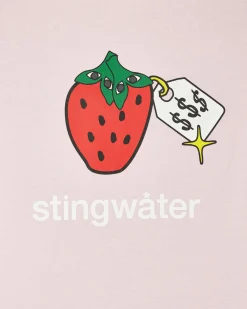 Stingwater T-Shirts^Very Speshal Organic Strawberry T-Shirt Pink