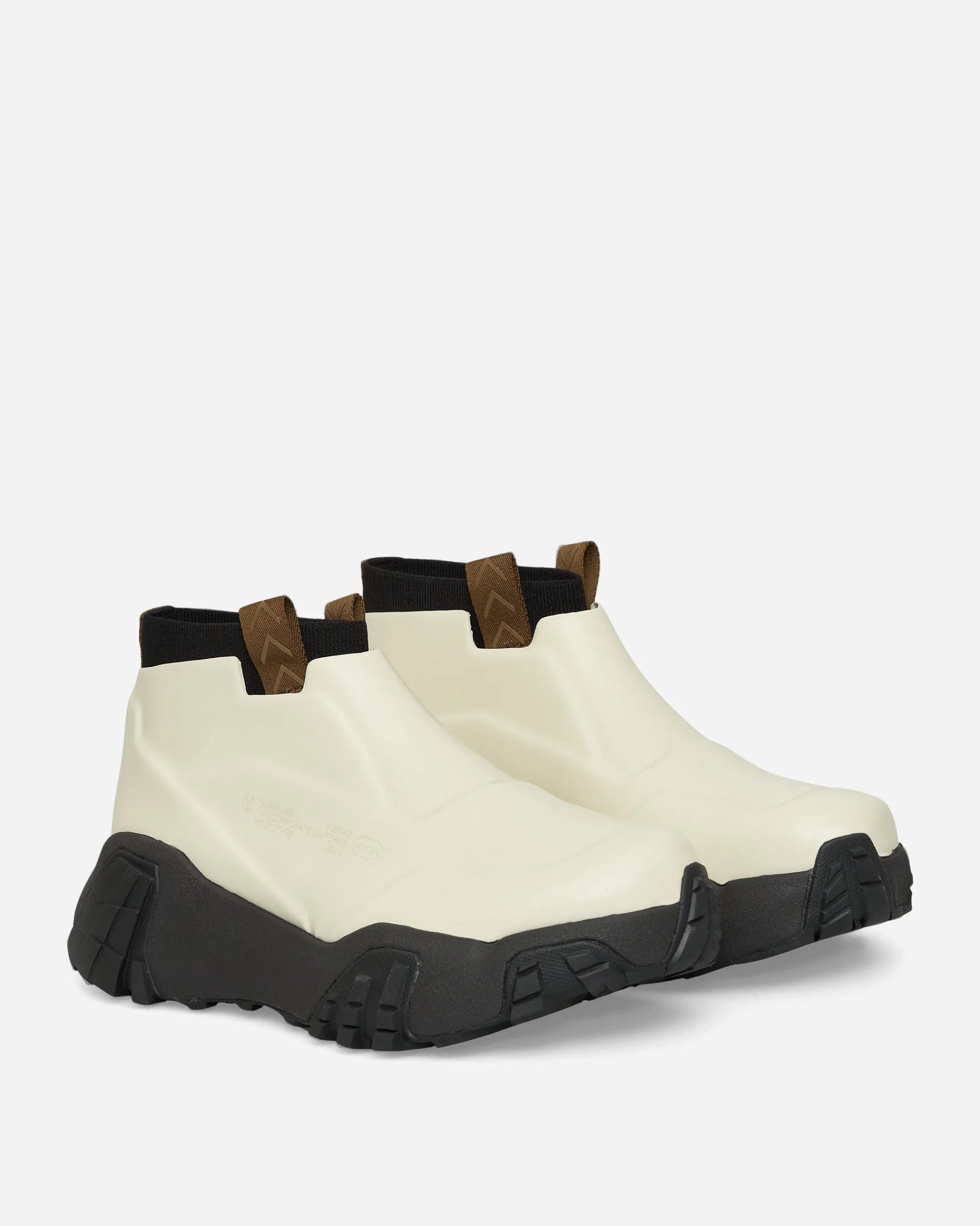 Slam Jam Boots|Boots^Vibram Rubber Core Boots White Asparagus