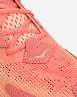Hoka One One Sneakers·Low|Sneakers^Vibrant Bloom Clifton LS Sneakers Cantaloupe / Electric Coral