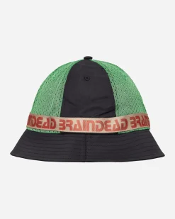Brain Dead Hats|Hats^Vision Mesh Paneled Bucket Hat Navy / Multi