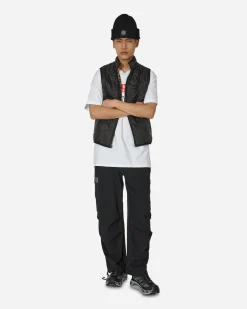 Pleasures Pants^Visitor Wide Cargo Pants Black