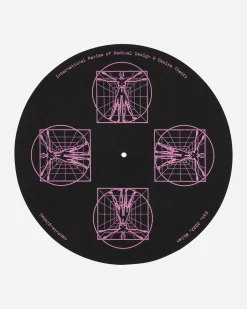 Capsule Tech And Audio^Vitruvian Icon Vinyl Slipmat Black / Magenta