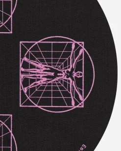 Capsule Tech And Audio^Vitruvian Icon Vinyl Slipmat Black / Magenta