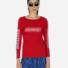 Hysteric Glamour T-Shirts^Vixen Girl Longsleeve T-Shirt Red