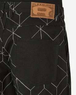 Pleasures Pants^Vocal Utility Pants Black