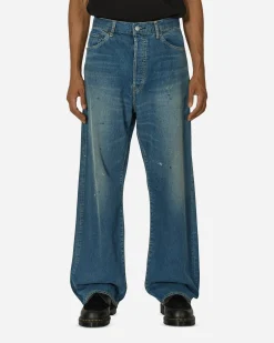 Hysteric Glamour Pants^WAP Processing Baggy Pants Indigo