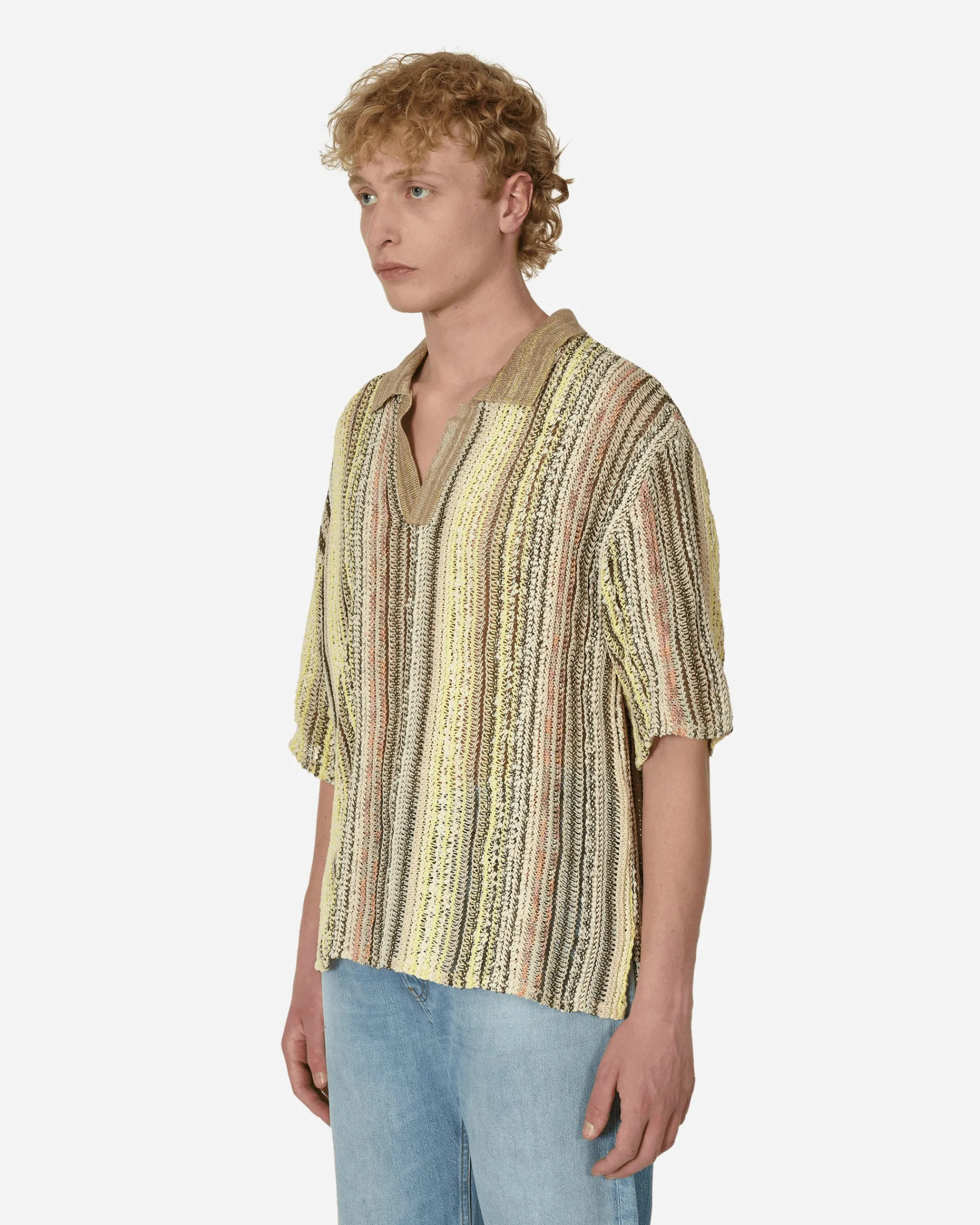 Vitelli T-Shirts^Warp Polo Shirt Light Sand