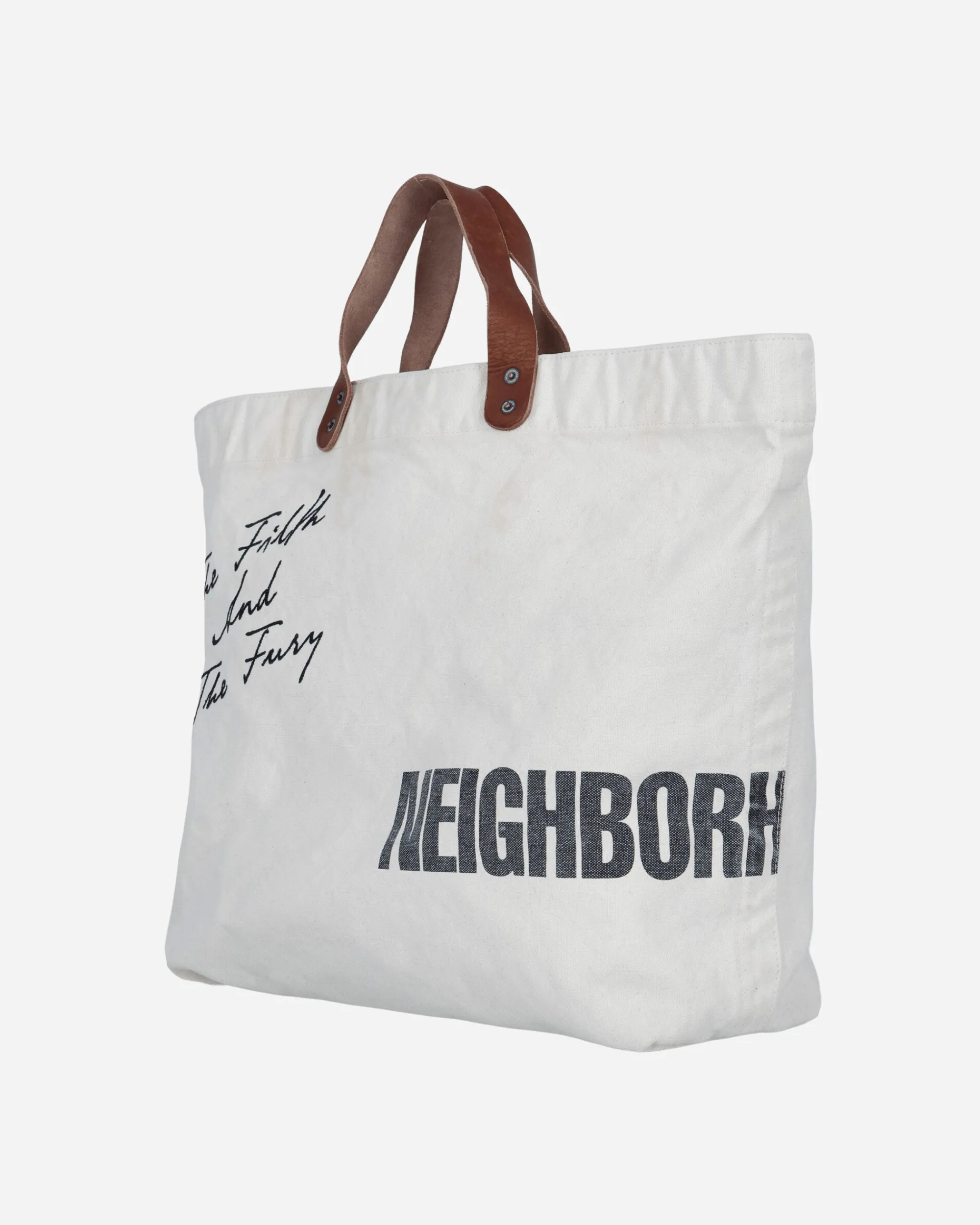 Neighborhood Bags·Tote|Bags·Tote^Washed Canvas Tote Bag Natural