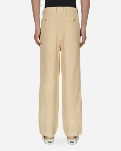 AURALEE Pants^Washi Duck Canvas Pants Beige