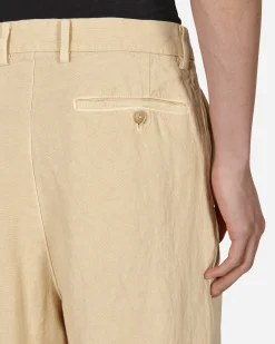 AURALEE Pants^Washi Duck Canvas Pants Beige
