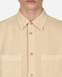 AURALEE Shirts^Washi Duck Canvas Shortsleeve Shirt Beige