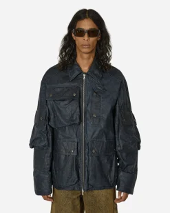 Dries Van Noten Coats And Jackets^Water Repellent Jacket Navy