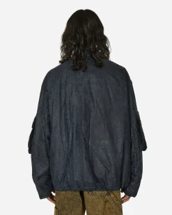 Dries Van Noten Coats And Jackets^Water Repellent Jacket Navy
