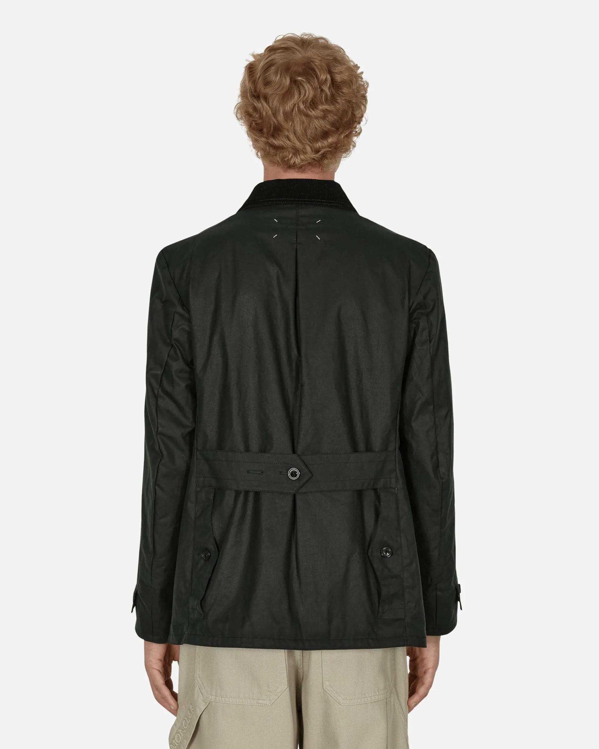 Maison Margiela Coats And Jackets^Waxed Cotton Jacket Green