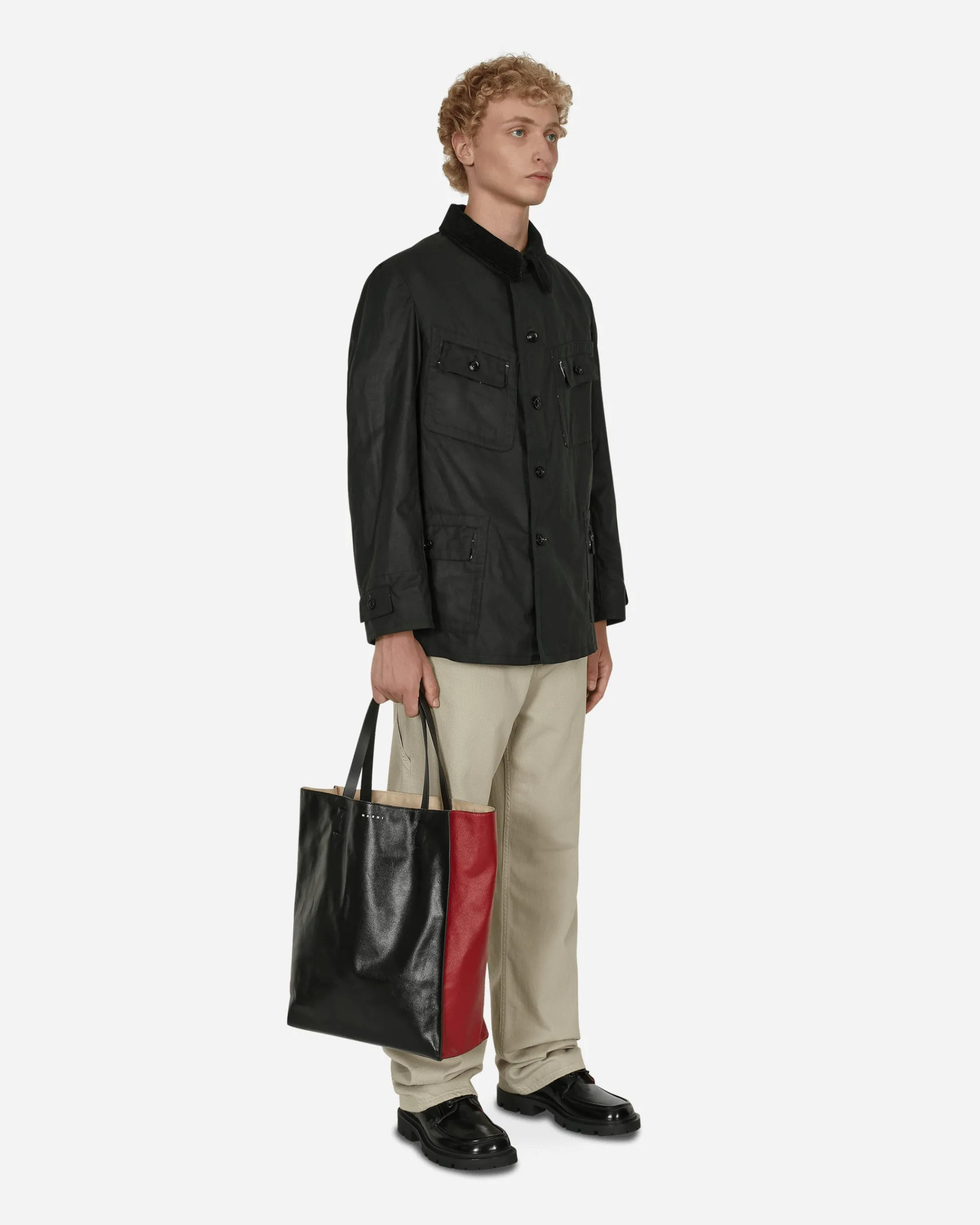 Maison Margiela Coats And Jackets^Waxed Cotton Jacket Green