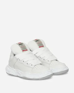 Maison MIHARA YASUHIRO Sneakers·Low|Sneakers^Wayne Puffer OG Sole Leather Low Sneakers White