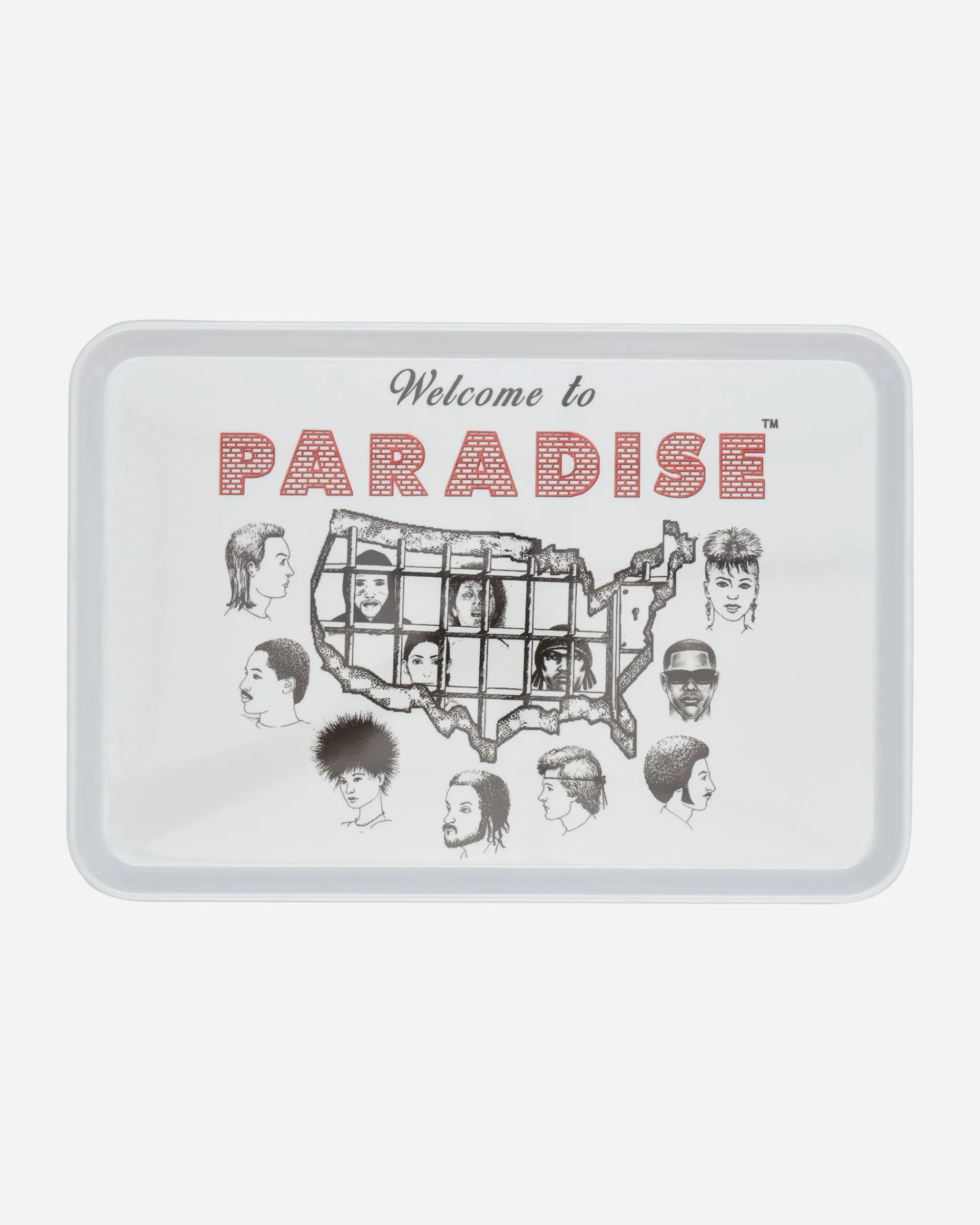 Paradis3 High Times^Welcome To Tray White