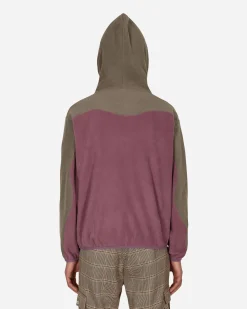 Pleasures Sweatshirts^Whiskey Zip Hoodie Purple