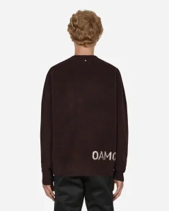 OAMC Knitwear^Whistler Crewneck Sweater Red