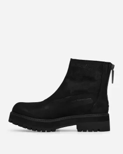Timberland Boots^White Mountaineering Back-Zip Boots Black