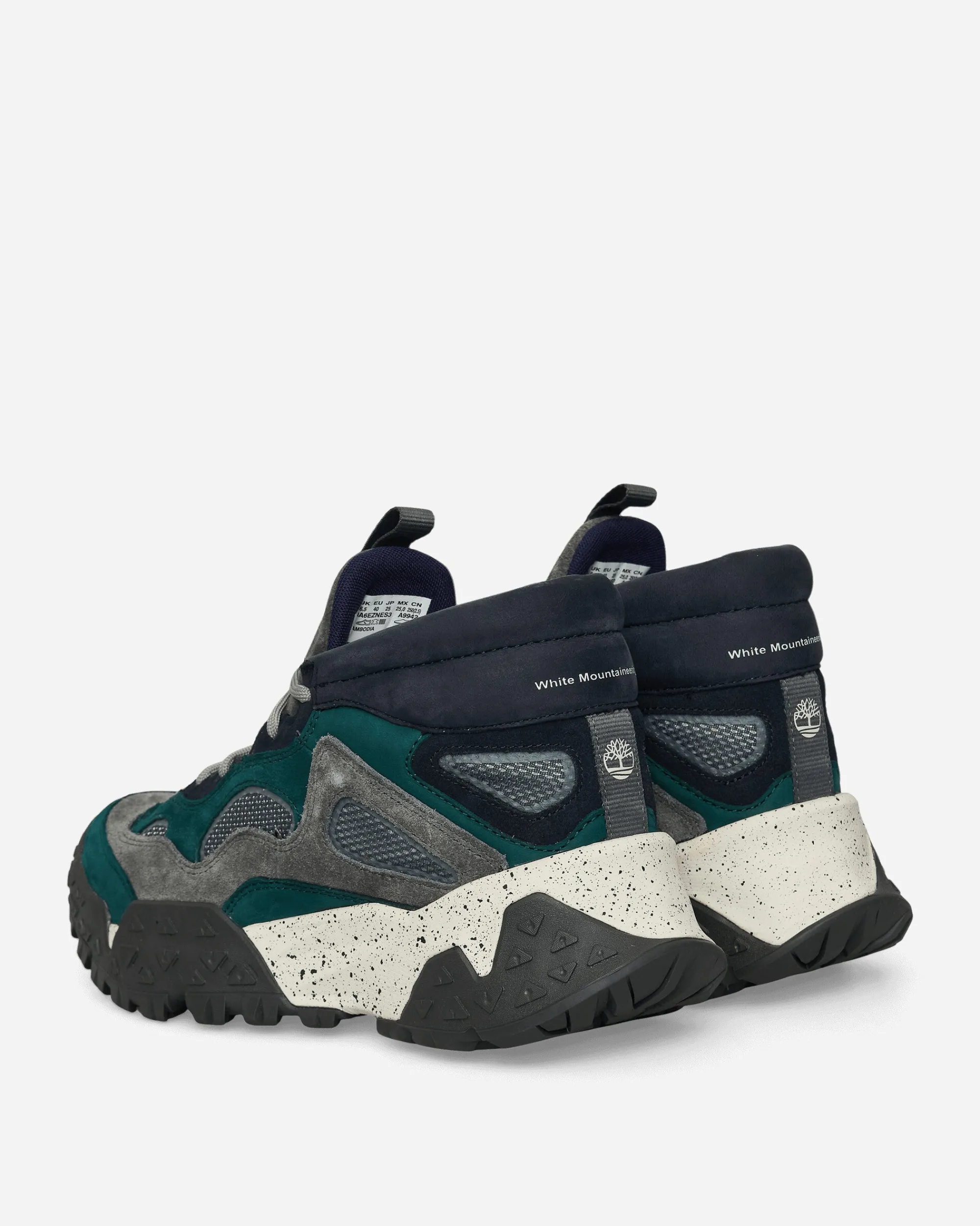 Timberland Boots^White Mountaineering Motion Scramble Hiking Boots Grey / Teal