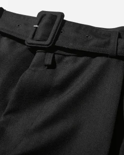Dries Van Noten Pants^Wide Belted Pants Navy