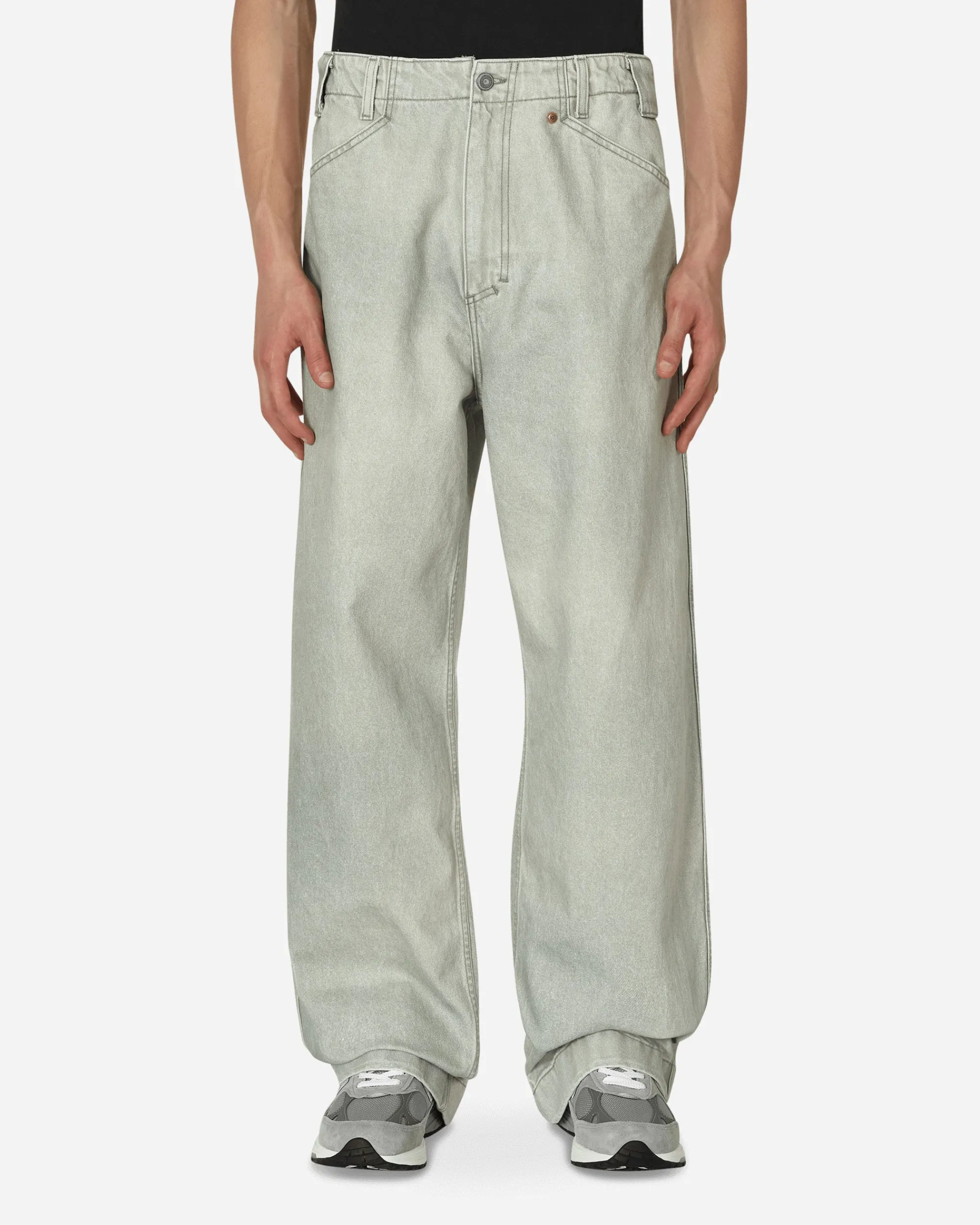 Objects IV Life Pants^Wide Leg Denim Pants Green