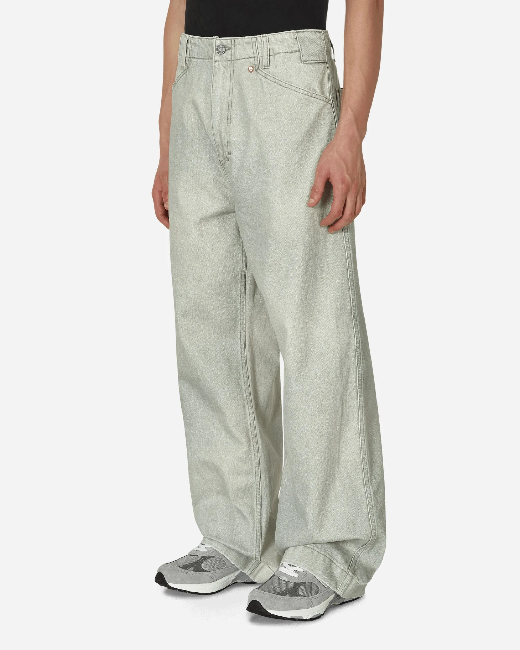 Objects IV Life Pants^Wide Leg Denim Pants Green