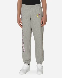 Sky High Farm Pants^Will Sheldon Printed Sweatpants Grey