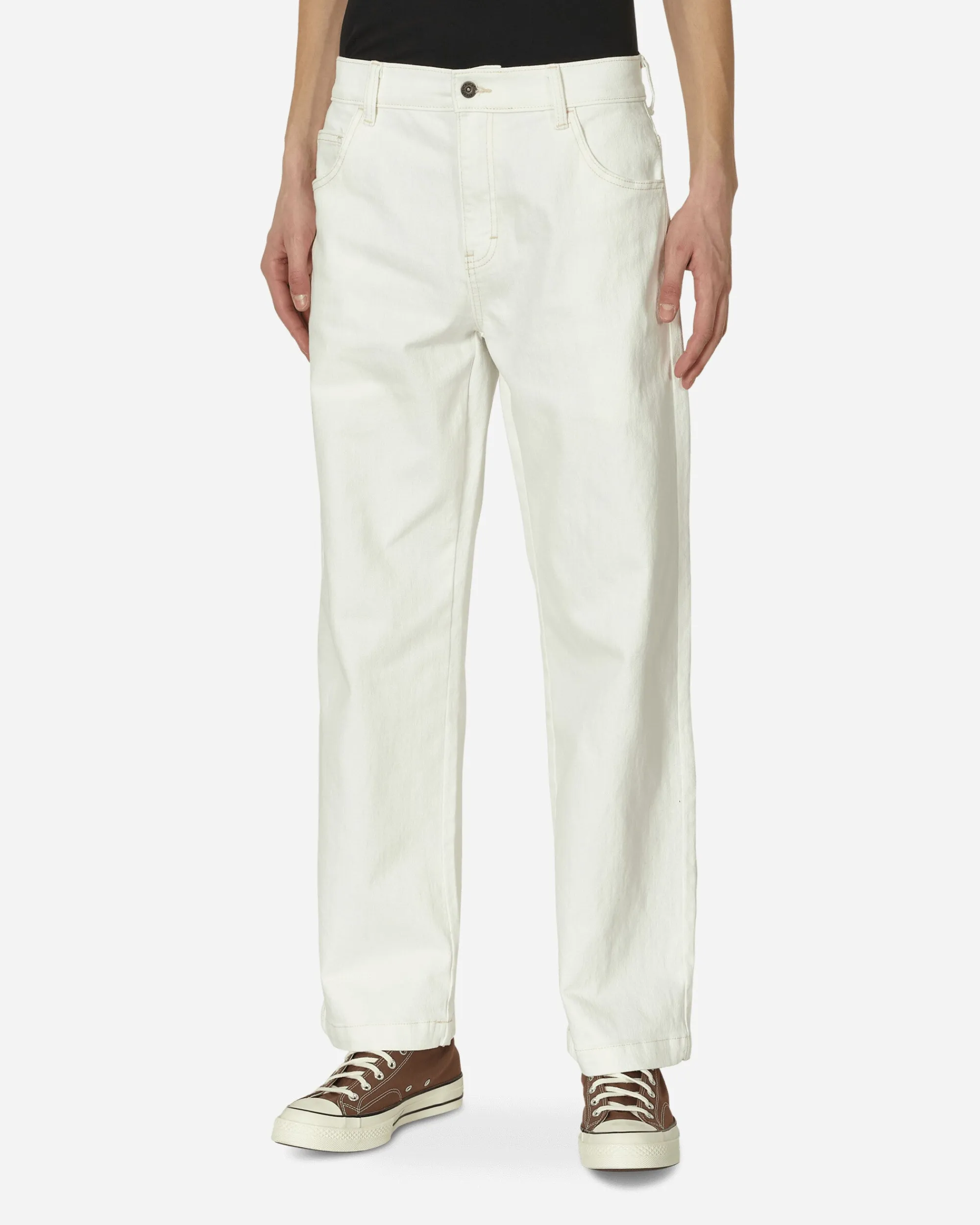 Dickies Pants^Wingville Loose Denim Pants White