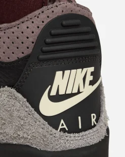 Nike Jordan Sneakers·Mid|Sneakers^Women's A Ma Maniére Air Jordan 3 Sneakers Black / Flat Pewter