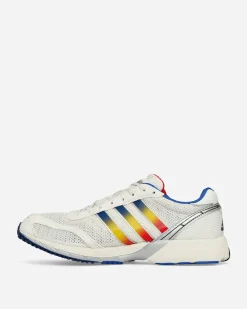 adidas Sneakers·Low|Sneakers^Women's Adizero Adios OG Sneakers Core White / Royal Blue / Yellow