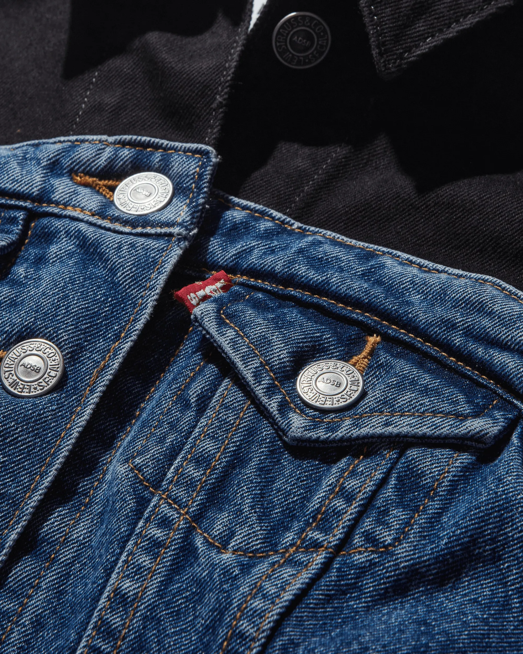 Levi's Coats And Jackets^Women's ADSB Half Trucker Indigo / Black