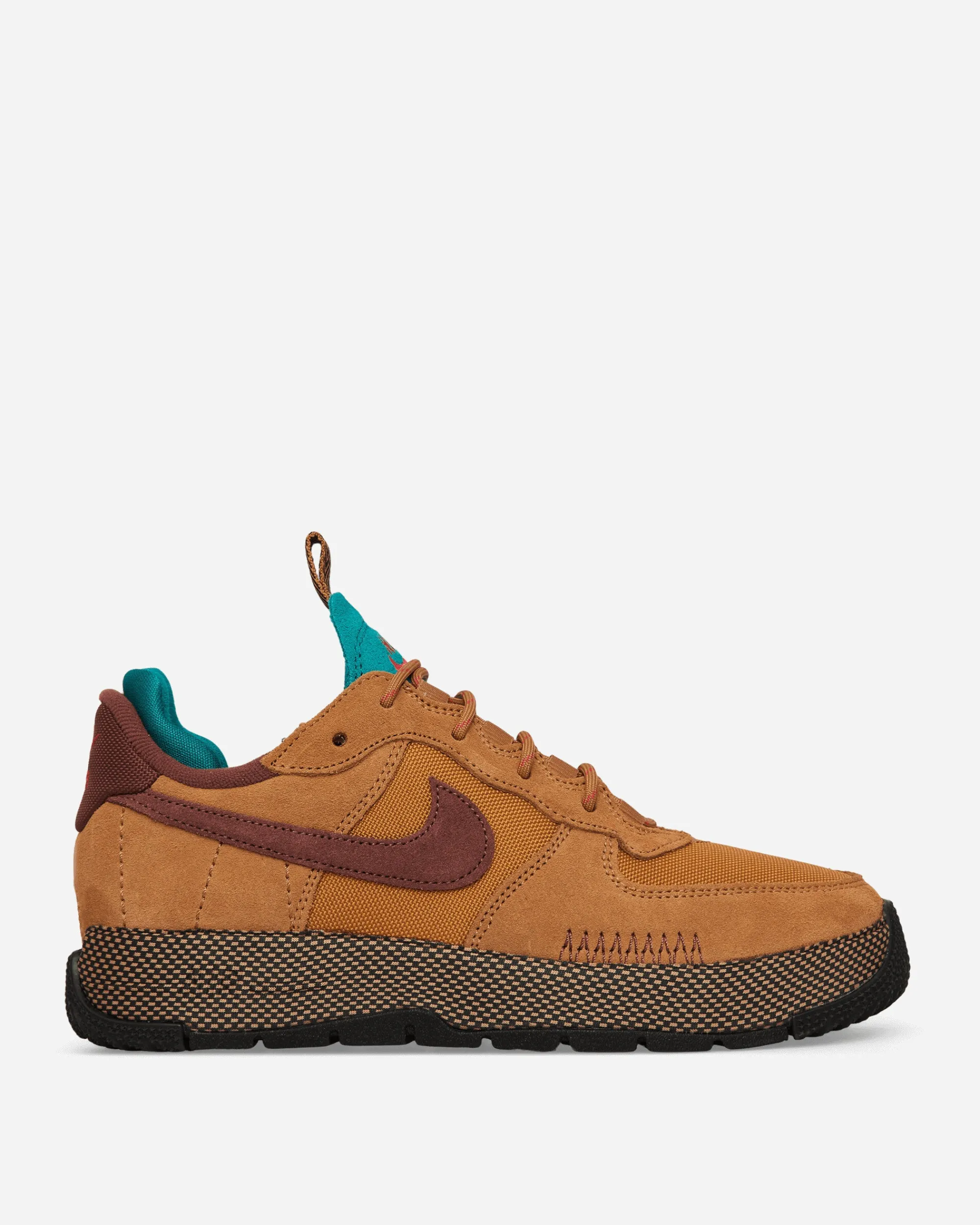 Nike Sneakers·Low|Sneakers^Women's Air Force 1 Wild Sneakers Flax / Teal Charge