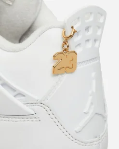 Nike Jordan Sneakers·Mid|Sneakers^Women's Air Jordan 4 Net Sneakers White
