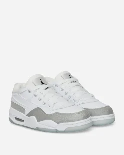 Nike Jordan Sneakers·Low|Sneakers^Women's Air Jordan 4 RM Sneakers White / Metallic Silver
