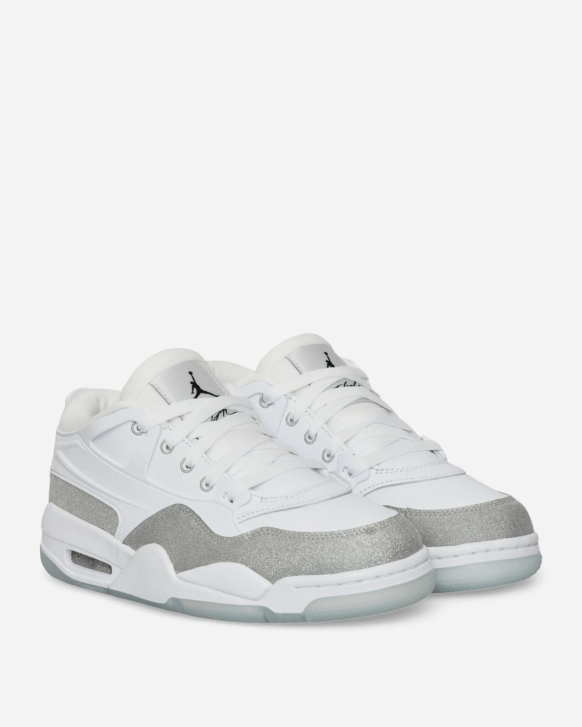 Nike Jordan Sneakers·Low|Sneakers^Women's Air Jordan 4 RM Sneakers White / Metallic Silver