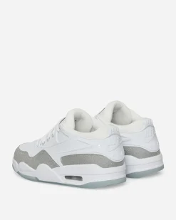Nike Jordan Sneakers·Low|Sneakers^Women's Air Jordan 4 RM Sneakers White / Metallic Silver
