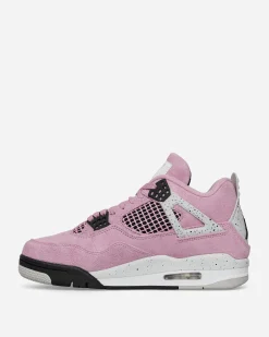 Nike Jordan Sneakers·Mid|Sneakers^Women's Air Jordan 4 Sneakers Orchid