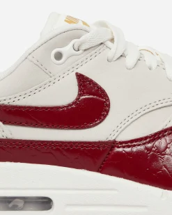 Nike Sneakers·Low|Sneakers^Women's Air Max 1 LX Sneakers Sail / Team Red