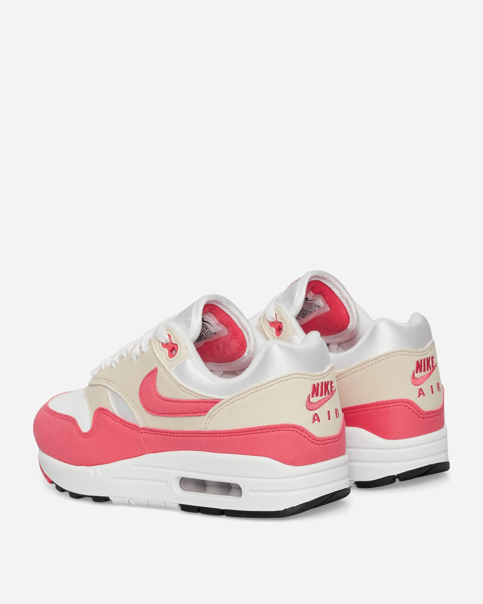 Nike Sneakers·Low|Sneakers^Women's Air Max 1 Sneakers White / Aster Pink / Light Orewood Brown