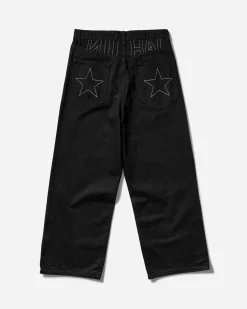 Nii Hai Pants^Women's Baggy Jeans Black