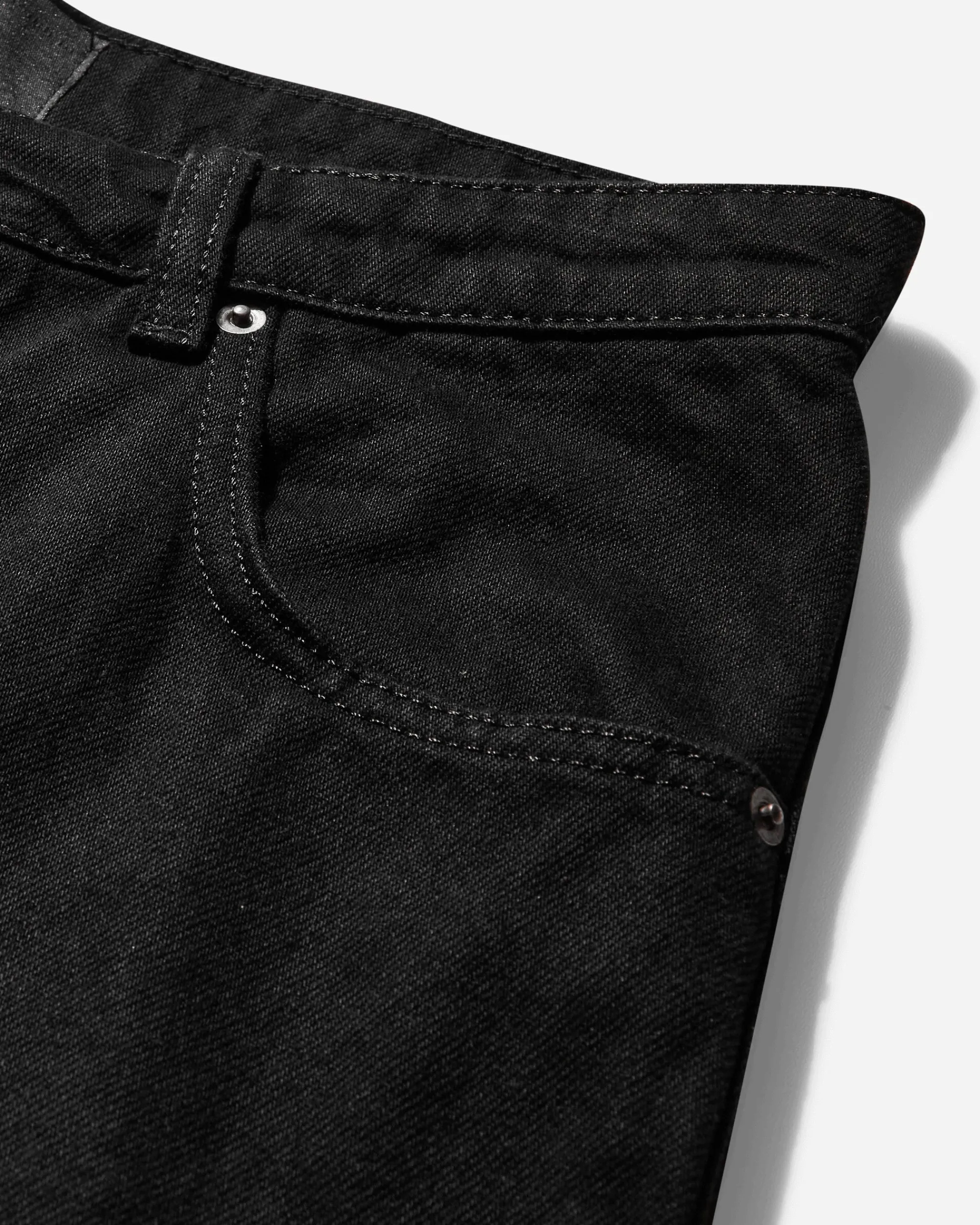 Nii Hai Pants^Women's Baggy Jeans Black