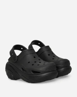 Crocs Sandals And Slides^Women's Bubble Crush Clogs Triple Black