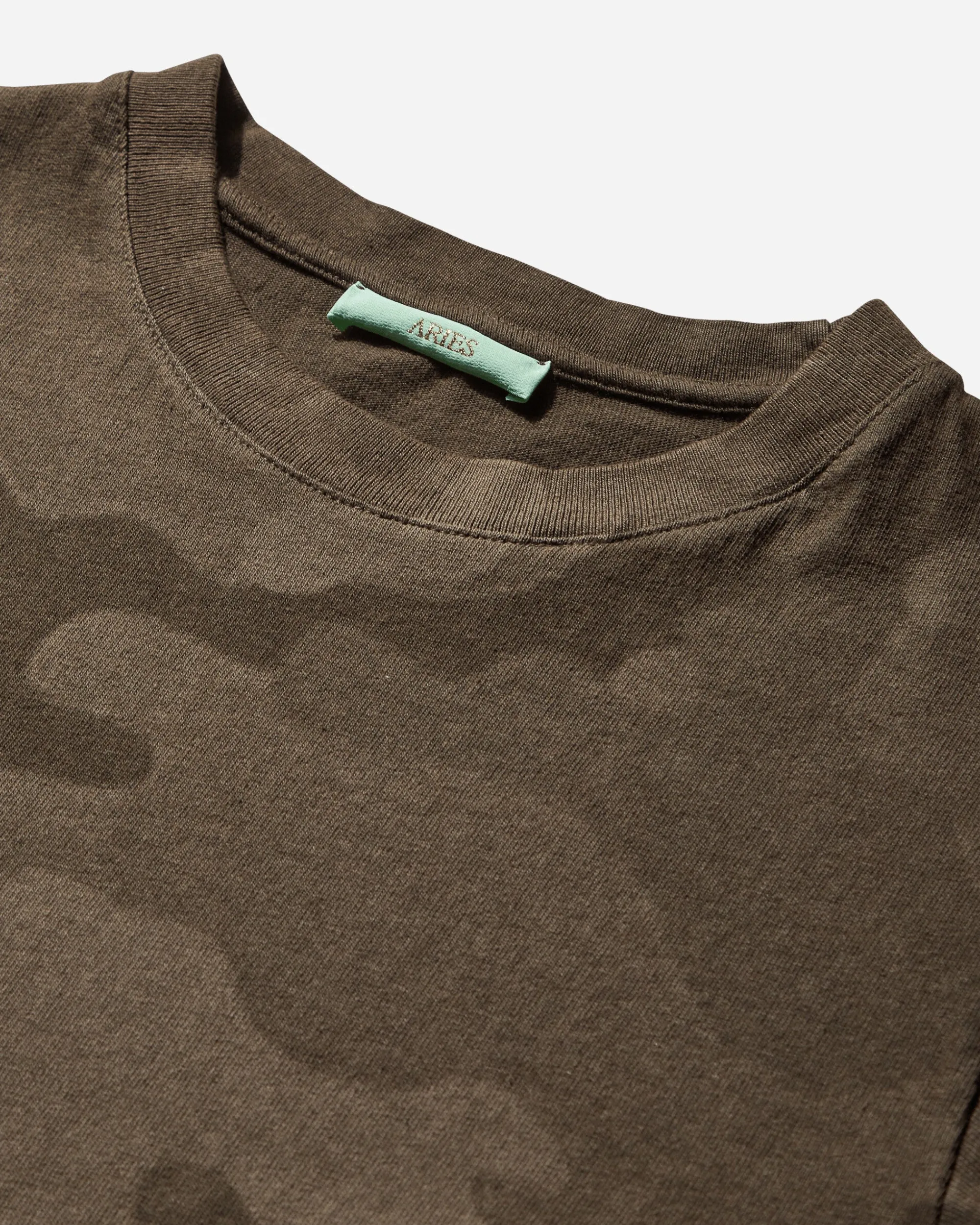 Aries T-Shirts^Women's Camo Temple Body Dark Olive